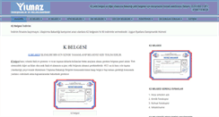 Desktop Screenshot of k2yetkibelgesi.com.tr